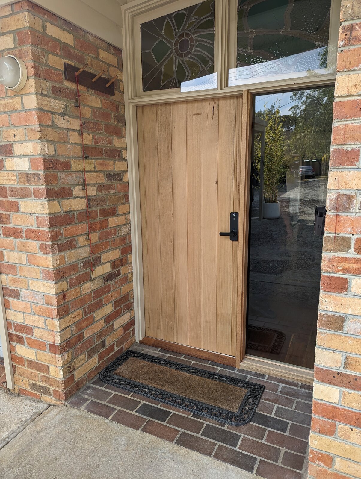 Vic Ash lining board entrance, Doncaster