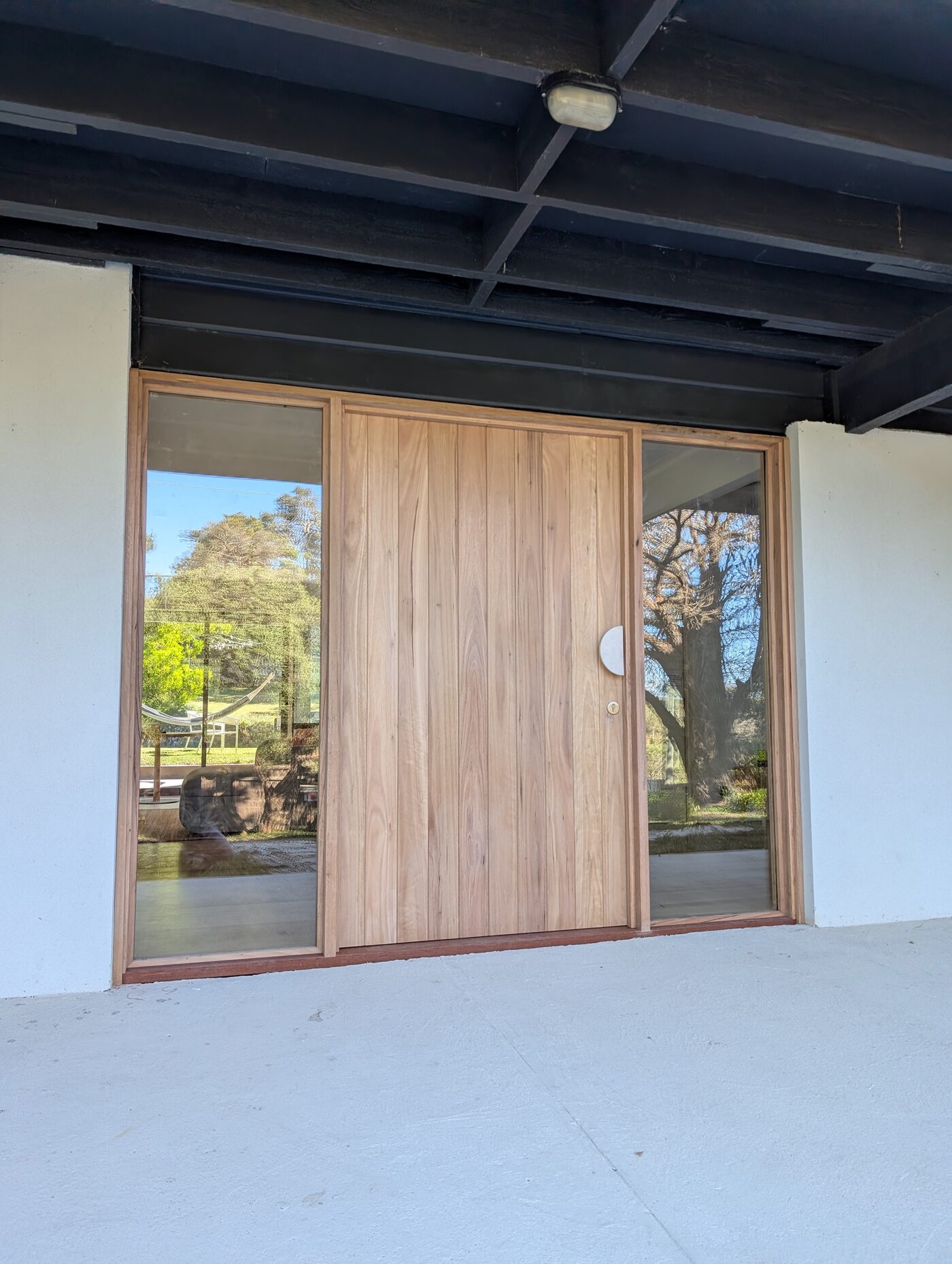 Architectural timber entrance door — Sorrento